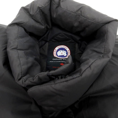 【中古】カナダグース CANADA GOOSE ナイロン ファー ダウンジャケット ダークグレー【 S 】【 状態ランクC 】【 メンズ 】