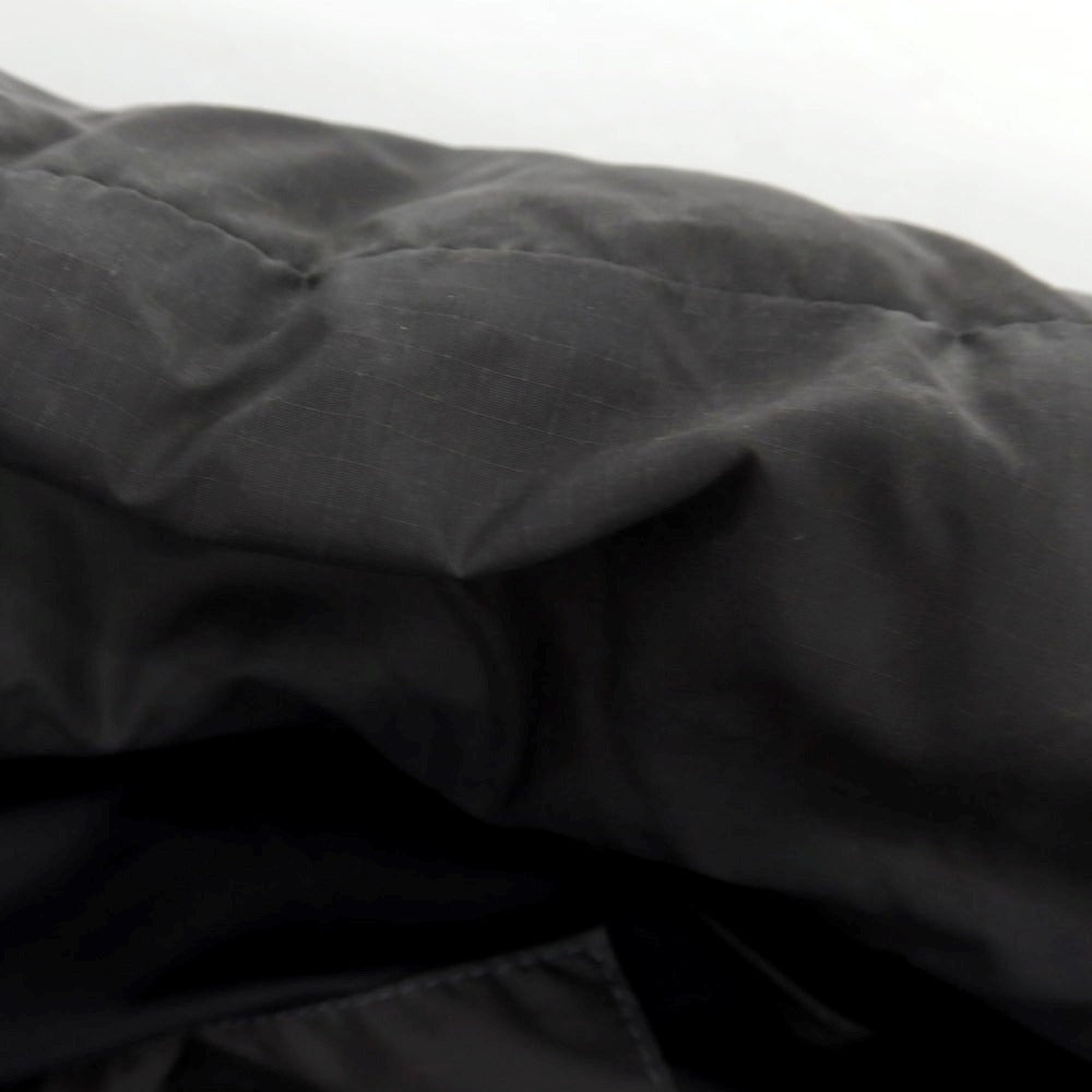 【中古】カナダグース CANADA GOOSE ナイロン ファー ダウンジャケット ダークグレー【 S 】【 状態ランクC 】【 メンズ 】