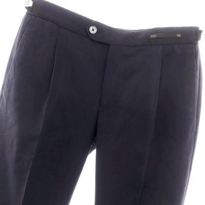 【中古】ピーティーゼロウーノ PT01 SMOOTH FIT ストレッチポリエステルウール ドレススラックスパンツ ネイビー【 44 】【 状態ランクB 】【 メンズ 】