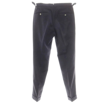【中古】ピーティーゼロウーノ PT01 SMOOTH FIT ストレッチポリエステルウール ドレススラックスパンツ ネイビー【 44 】【 状態ランクB 】【 メンズ 】