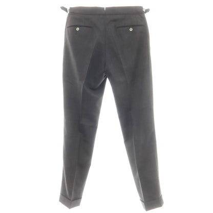 【中古】ピーティーゼロウーノ PT01 SMOOTH FIT ストレッチポリエステルウール ドレススラックスパンツ ダークグレー【 44 】【 状態ランクB 】【 メンズ 】