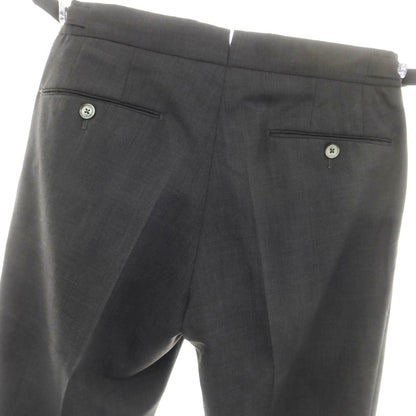 【中古】ピーティーゼロウーノ PT01 SMOOTH FIT ストレッチポリエステルウール ドレススラックスパンツ ダークグレー【 44 】【 状態ランクB 】【 メンズ 】