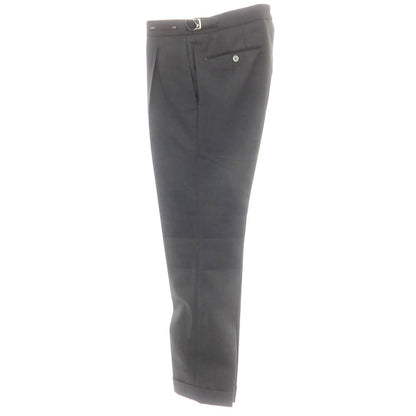 【中古】ピーティーゼロウーノ PT01 SMOOTH FIT ストレッチポリエステルウール ドレススラックスパンツ ダークグレー【 44 】【 状態ランクB 】【 メンズ 】