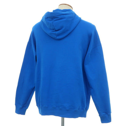 【中古】ジバンシィ GIVENCHY コットン プルオーバー パーカー ブルー【 M 】【 状態ランクC 】【 メンズ 】