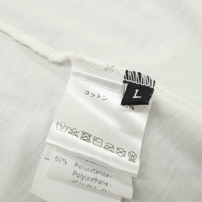 【中古】ジョルジオブラット GIORGIO BRATO コットン クルーネック 半袖Ｔシャツ アイボリー【 L 】【 状態ランクB 】【 メンズ 】