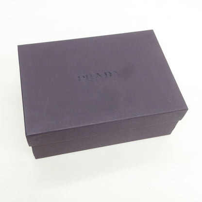 【中古】プラダ PRADA レザー ナイロン スニーカー ホワイト【 8 】【 状態ランクC 】【 メンズ 】