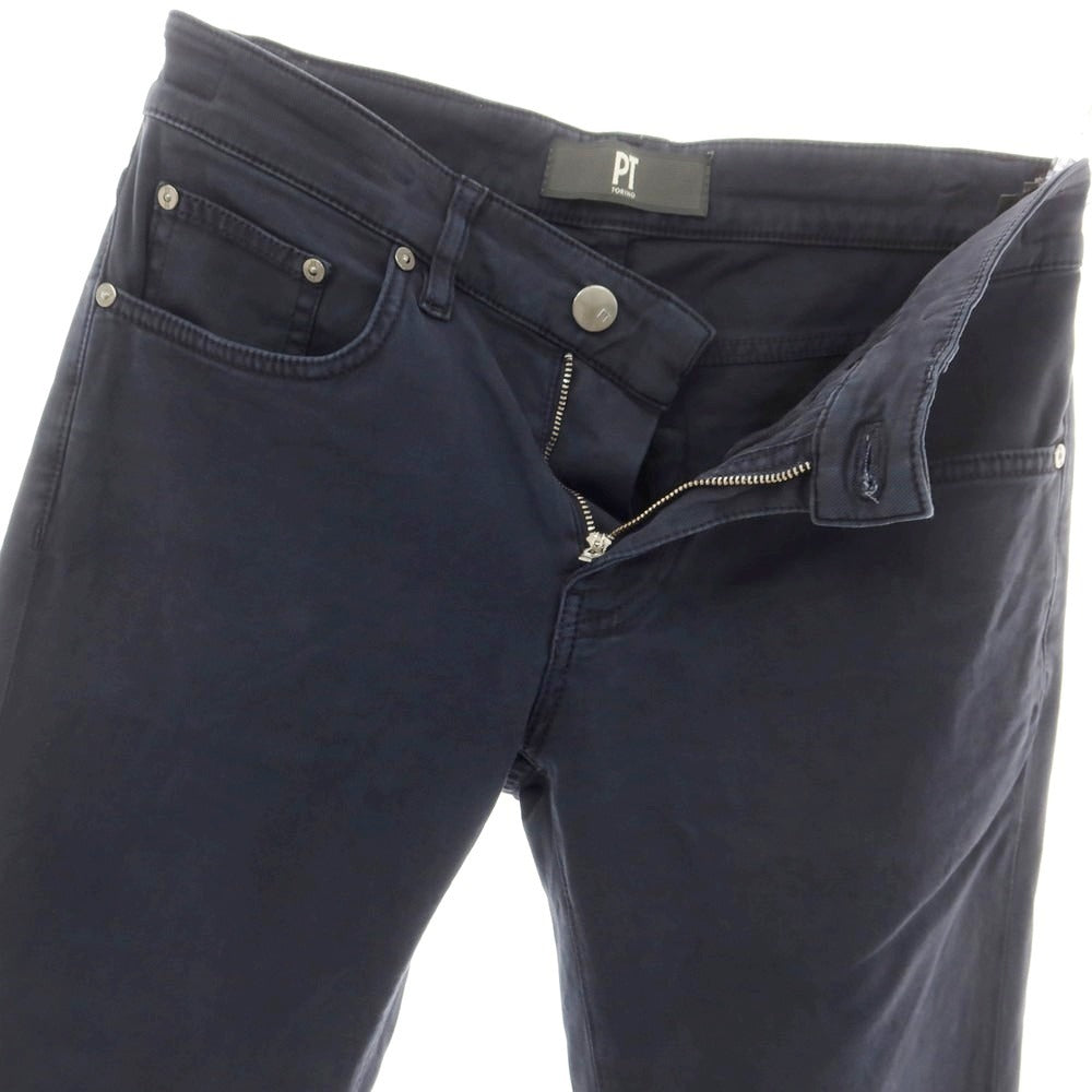 【中古】ピーティートリノ PT TORINO SWING ストレッチツイルコSWING  5ポケットパンツ ネイビー【 28 】【 状態ランクB 】【 メンズ 】[EPD]