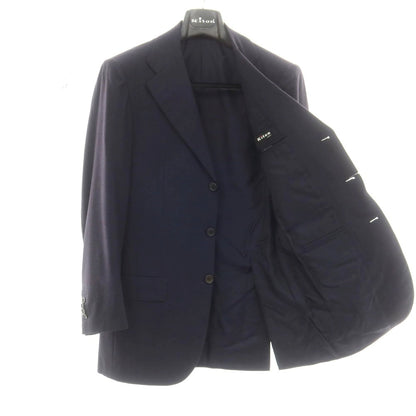 【中古】キートン Kiton DIAMANTE BLU SUPER150’sウール 3つボタンスーツ ネイビー【 44 】【 状態ランクD 】【 メンズ 】