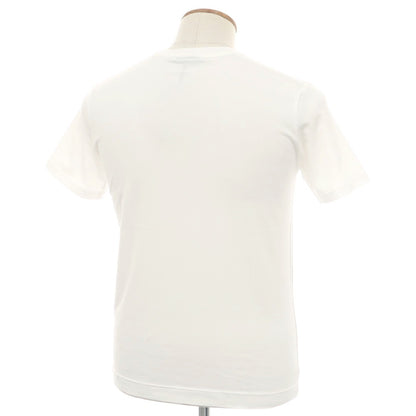 【中古】【未使用】クルチアーニ CRUCIANI ストレッチ コットン クルーネック 半袖Ｔシャツ ホワイト【 48 】【 状態ランクS 】【 メンズ 】