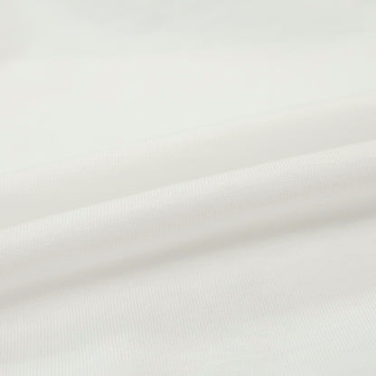 【中古】【未使用】クルチアーニ CRUCIANI ストレッチ コットン クルーネック 半袖Ｔシャツ ホワイト【 48 】【 状態ランクS 】【 メンズ 】