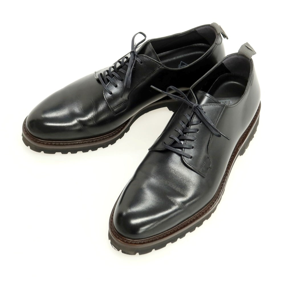 【中古】ダブルエイチ WH プレーントゥ ドレスシューズ ブラック【 8.5 】【 状態ランクB 】【 メンズ 】
