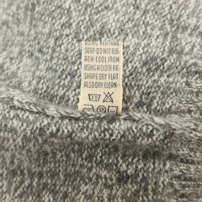 【中古】マーロ Malo カシミヤ タートルネック プルオーバーニット グレー系【 50 】【 状態ランクC 】【 メンズ 】