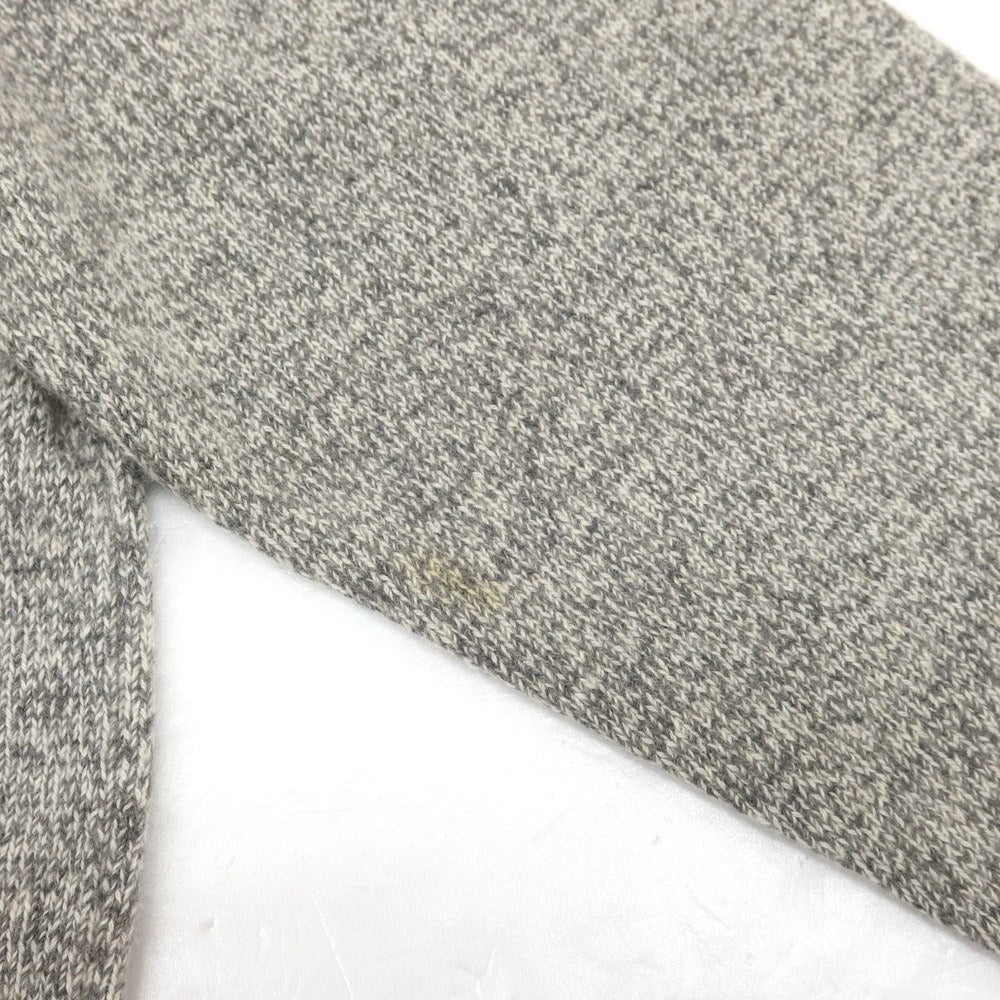 【中古】マーロ Malo カシミヤ タートルネック プルオーバーニット グレー系【 50 】【 状態ランクC 】【 メンズ 】