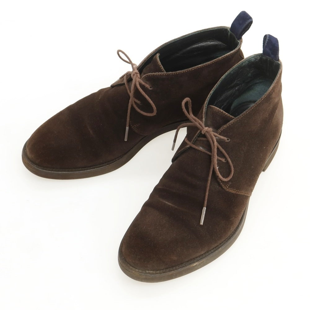 【中古】アルファンゴ Arfango スエード チャッカブーツ ダークブラウン【 6 】【 状態ランクC 】【 メンズ 】