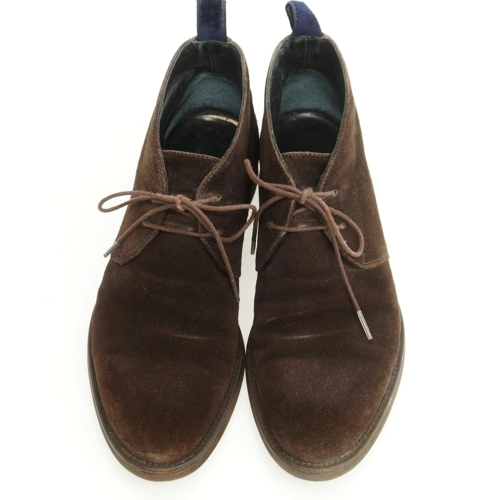 【中古】アルファンゴ Arfango スエード チャッカブーツ ダークブラウン【 6 】【 状態ランクC 】【 メンズ 】