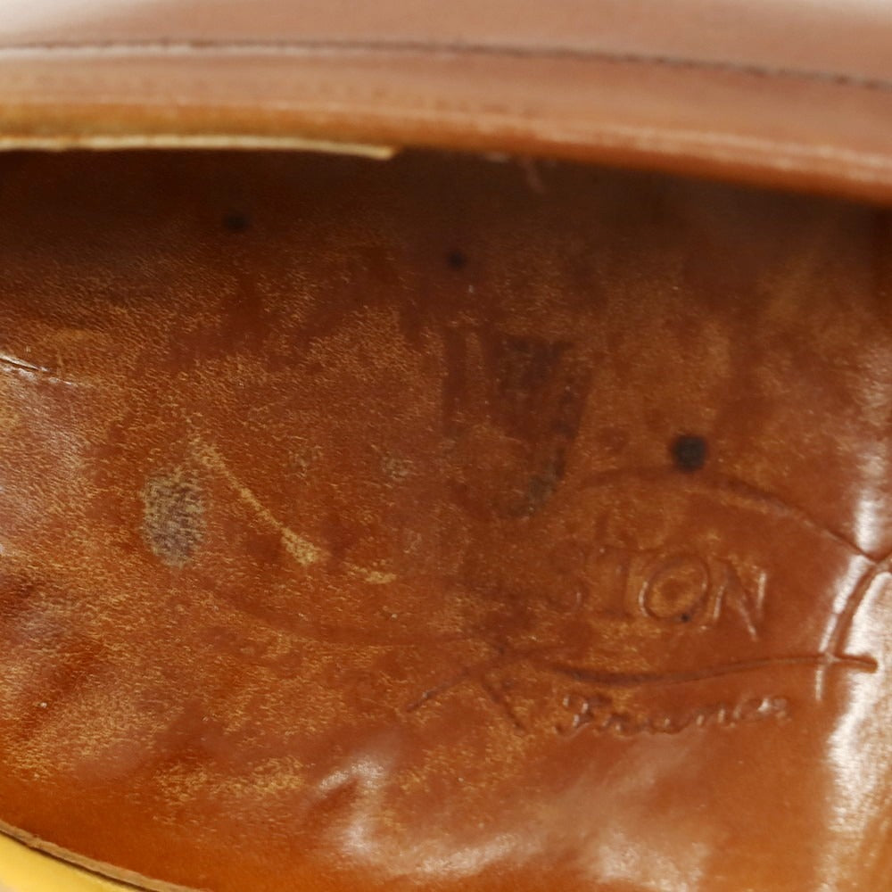 【中古】ジェイエムウエストン J.M WESTON コイン ローファー ブラウン【 5D 】【 状態ランクD 】【 メンズ 】