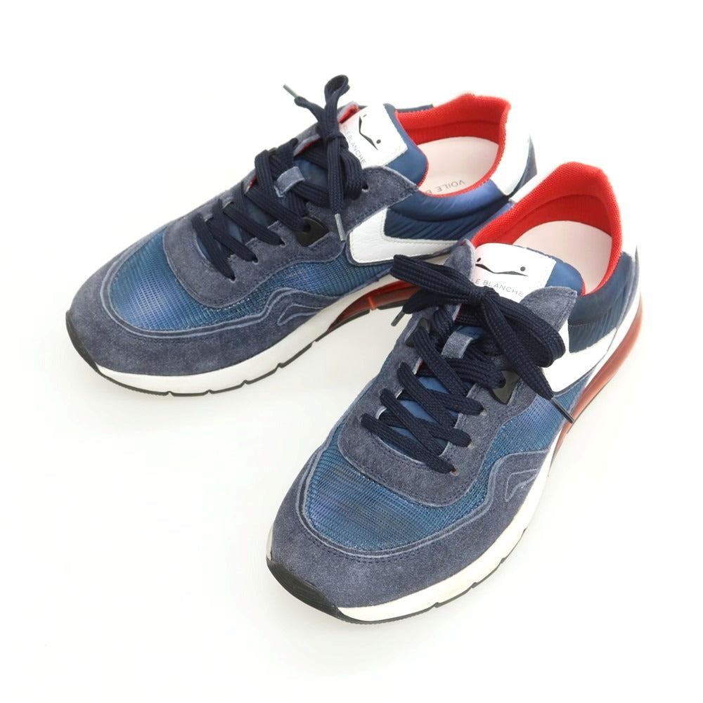 【中古】ボイルブランシェ VOILE BLANCHE スニーカー ネイビー【 39 】【 状態ランクB 】【 メンズ 】
