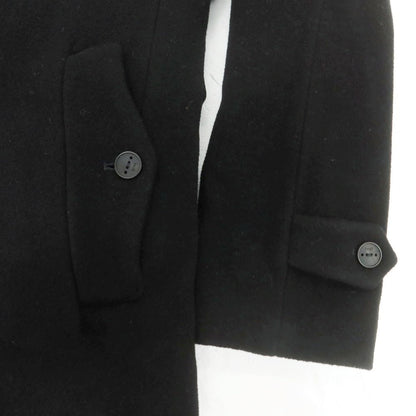 【中古】イーヴォ Hevo ウールナイロン ダブルブレストコート ブラック【 54 】【 状態ランクB 】【 メンズ 】