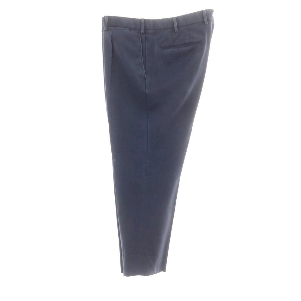 【中古】サンタニエッロ SANTANIELLO ウォッシュウール 2つボタンスーツ ネイビー【 52 】【 状態ランクD 】【 メンズ 】