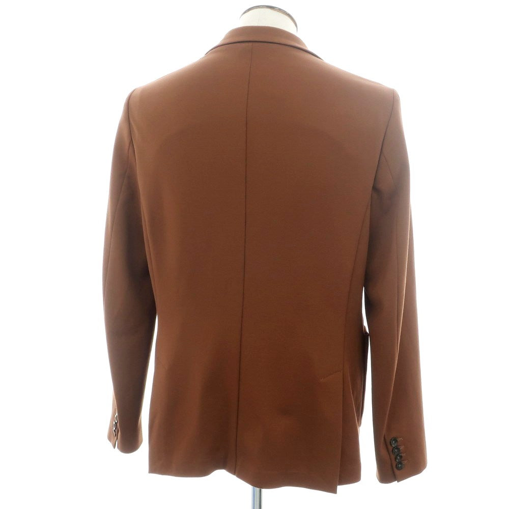【中古】オフィチーナ トレンタ セイ OFFICINA36 レーヨンナイロンジャージー カジュアルジャケット ブラウン【 52 】【 状態ランクB 】【 メンズ 】 [DPD]