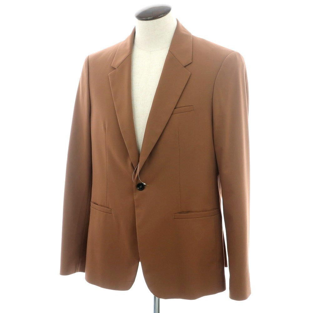 【中古】オフィチーナ トレンタ セイ OFFICINA36 ストレッチ ポリエステル レーヨン カジュアルジャケット ブラウン系【サイズ52】【 状態ランクB 】【 メンズ 】[EPD]