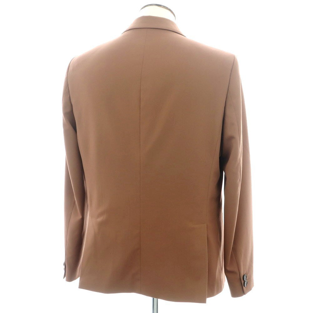 【中古】オフィチーナ トレンタ セイ OFFICINA36 ストレッチ ポリエステル レーヨン カジュアルジャケット ブラウン系【サイズ52】【 状態ランクB 】【 メンズ 】[EPD]
