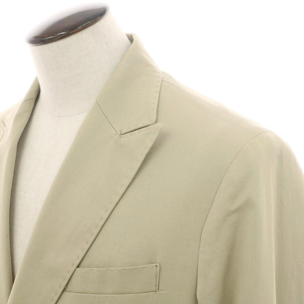 【中古】ニール カッター NEILL KATTER ストレッチコットン ダブルジャケット ベージュ【 52 】【 状態ランクC 】【 メンズ 】