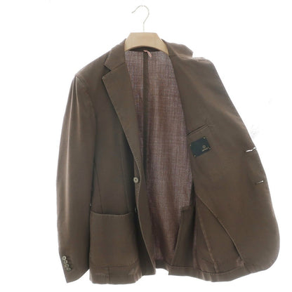 【中古】サンタニエッロ SANTANIELLO ウール カジュアルジャケット ダークブラウン【 52 】【 状態ランクB 】【 メンズ 】