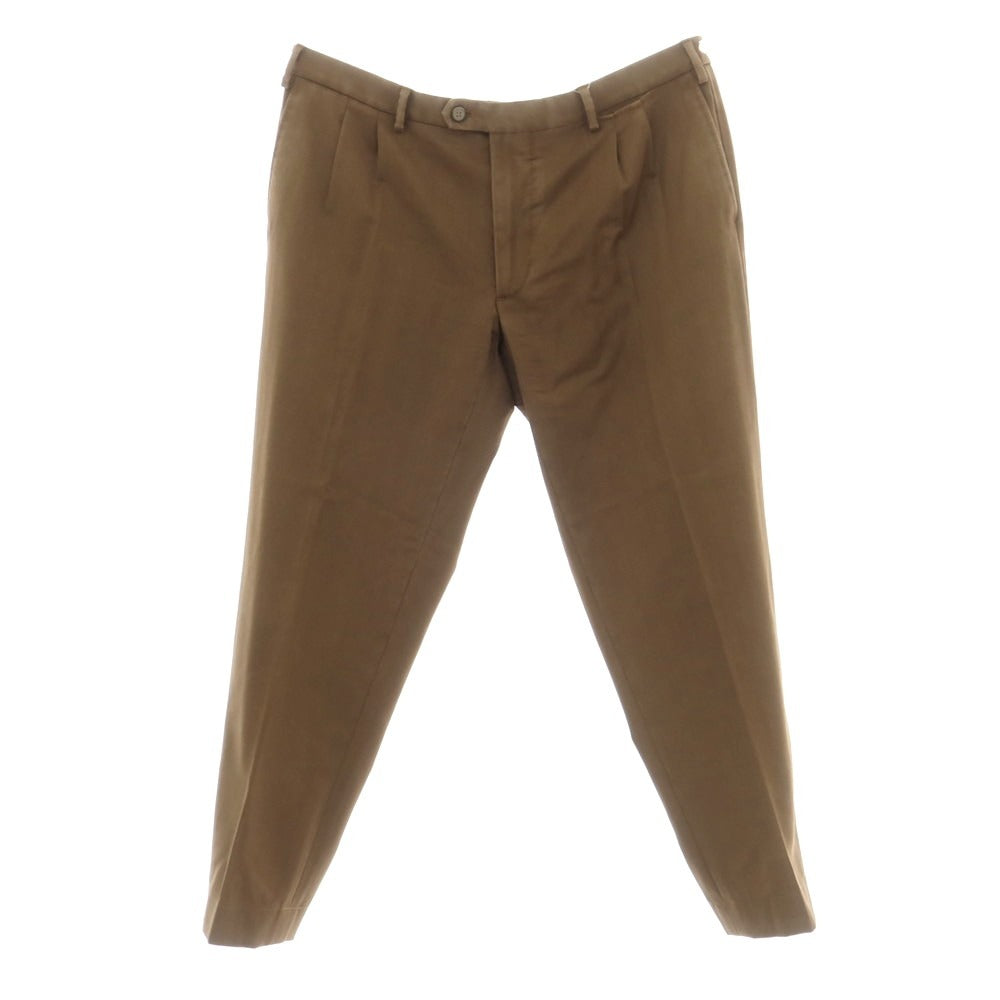【中古】サンタニエッロ SANTANIELLO ウォッシュウール カジュアルスラックスパンツ ブラウン【 52 】【 状態ランクB 】【 メンズ 】