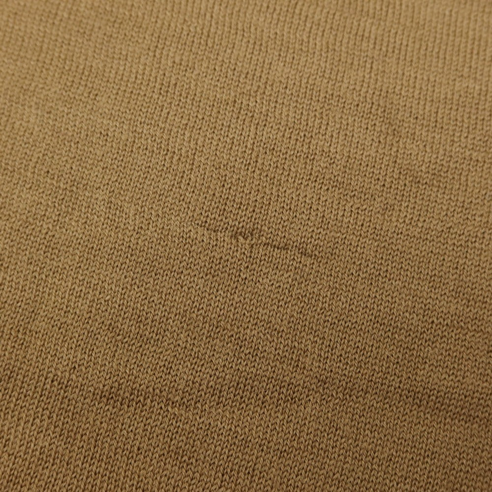 【中古】パオロ ペコラ PAOLO PECORA ハイゲージ ウール カーディガン ライトブラウン【 S 】【 状態ランクD 】【 メンズ 】