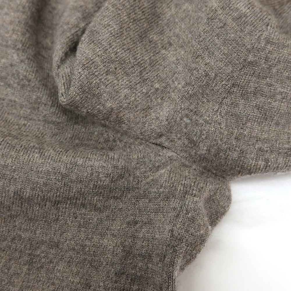 【中古】マッシモ レベッキ MASSIMO REBECCHI ウール レイヤード風 カーディガン ウォームグレー系【 48 】【 状態ランクC 】【 メンズ 】