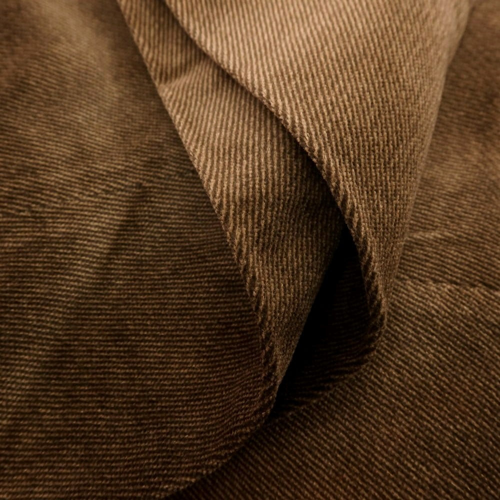 【中古】エルメネジルド ゼニア ソフト Ermenegildo Zegna soft コットンレーヨン カジュアルスラックスパンツ ブラウン【 46 】【 状態ランクC 】【 メンズ 】