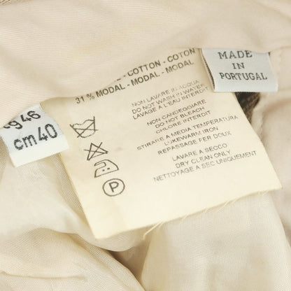 【中古】エルメネジルド ゼニア ソフト Ermenegildo Zegna soft コットンレーヨン カジュアルスラックスパンツ ブラウン【 46 】【 状態ランクC 】【 メンズ 】