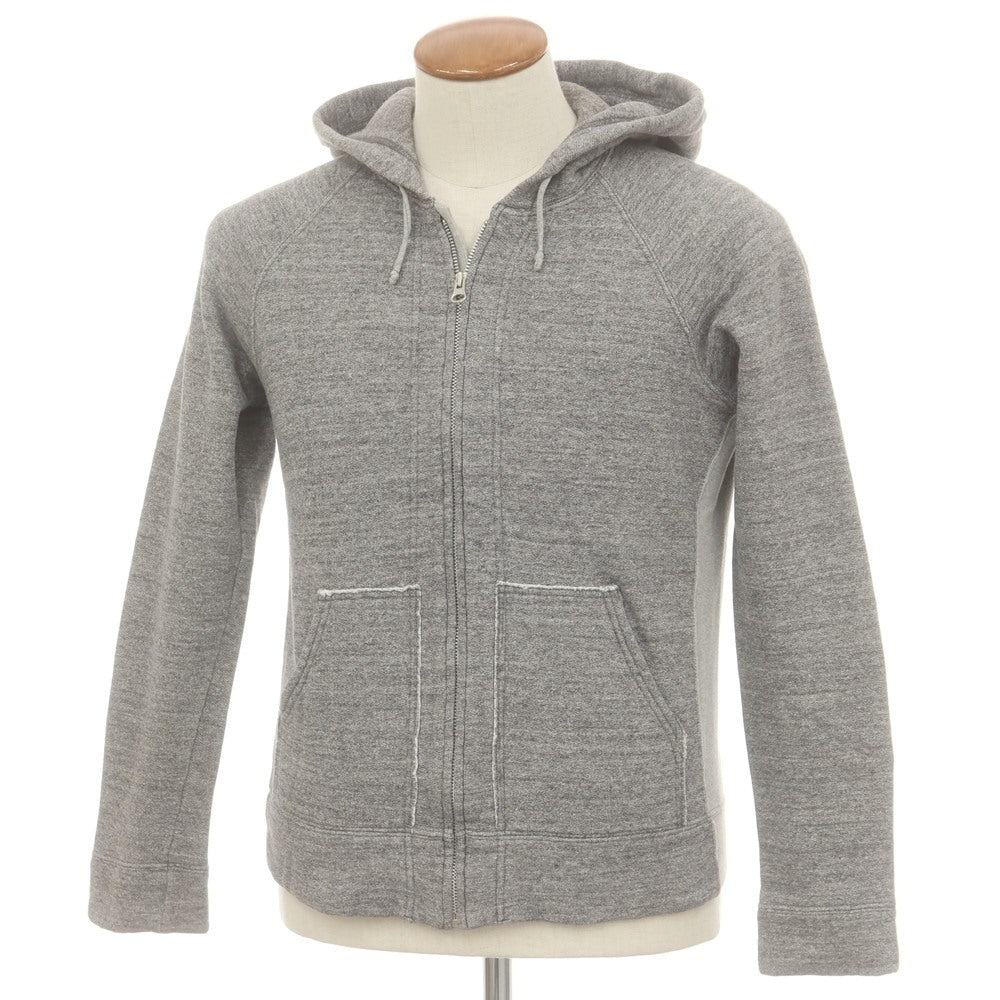 【中古】ノリコイケ norikoike コットン スウェット ジップアップ パーカー グレー【 M 】【 状態ランクB 】【 メンズ 】