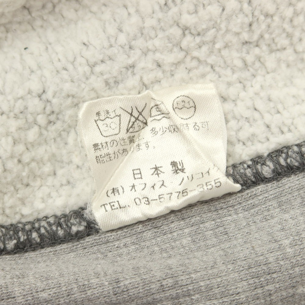 【中古】ノリコイケ norikoike コットン スウェット ジップアップ パーカー グレー【 M 】【 状態ランクB 】【 メンズ 】