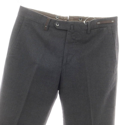 【中古】ピーティーゼロウーノ PT01 ウール ドレススラックスパンツ ダークグレー【 46 】【 状態ランクC 】【 メンズ 】