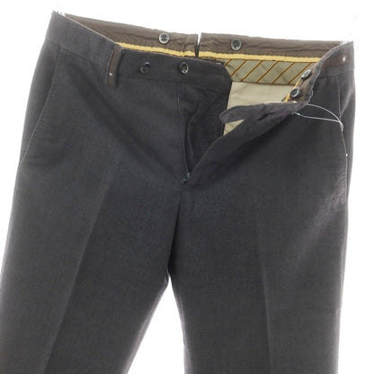 【中古】ピーティーゼロウーノ PT01 ウール ドレススラックスパンツ ダークグレー【 46 】【 状態ランクC 】【 メンズ 】