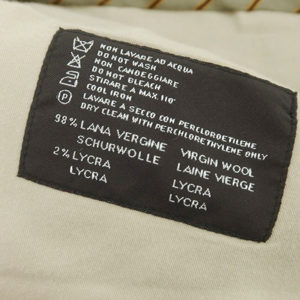 【中古】ピーティーゼロウーノ PT01 ウール ドレススラックスパンツ ダークグレー【 46 】【 状態ランクC 】【 メンズ 】