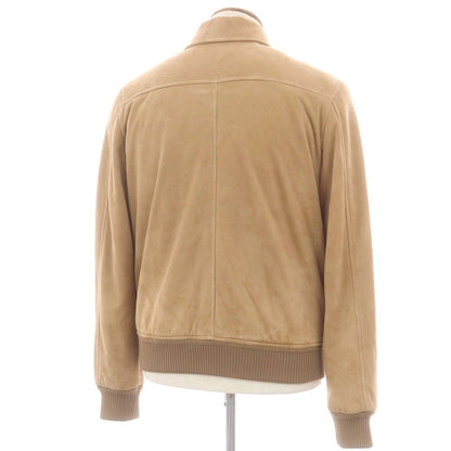 【中古】ピーティートリノ PT TORINO スエード 中綿 レザーブルゾン ベージュ【 48 】【 状態ランクC 】【 メンズ 】
