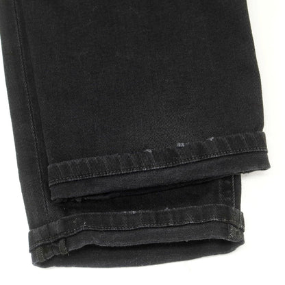 【中古】ピーティートリノ デニム PT TORINO DENIM REGGAE リペア加工 デニムパンツ ジーンズ ブラック【 32 】【 状態ランクB 】【 メンズ 】