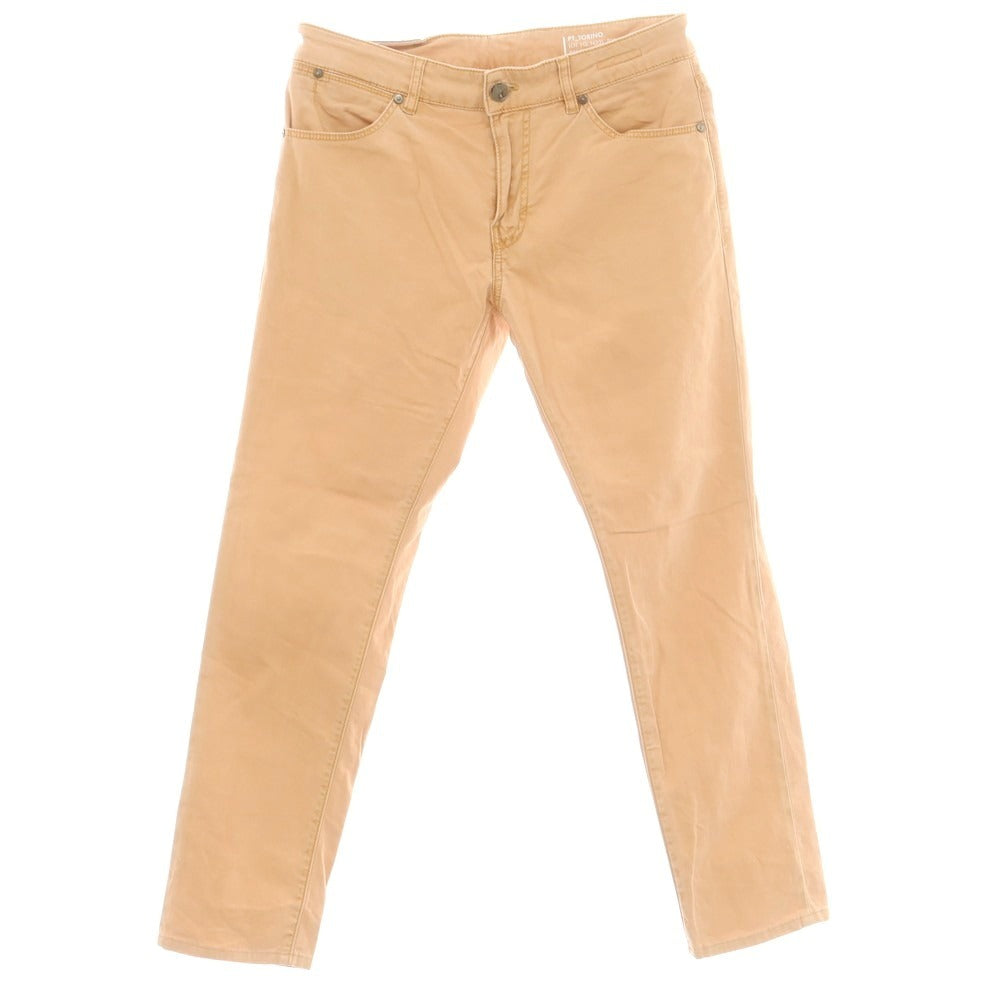 【中古】ピーティートリノ デニム PT TORINO DENIM ストレッチコットン 5ポケットパンツ オレンジ【サイズ32】【 状態ランクC 】【 メンズ 】[EPD]