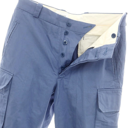 【中古】タンジェント Tangent ツイルコットン カーゴパンツ スマルトブルー【 48 】【 状態ランクC 】【 メンズ 】