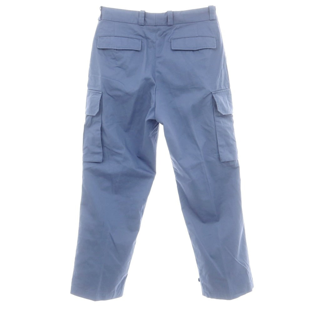 【中古】タンジェント Tangent ツイルコットン カーゴパンツ スマルトブルー【 48 】【 状態ランクC 】【 メンズ 】