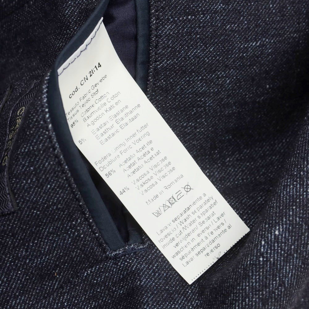 【中古】チルコロ1901 CIRCOLO 1901 コットン ジャージー ダブル6B カジュアルジャケット ネイビー【 50 】【 状態ランクB 】【 メンズ 】