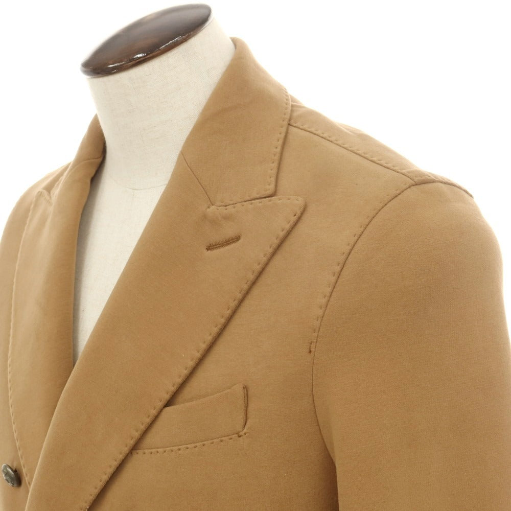 【中古】チルコロ1901 CIRCOLO 1901 コットン ジャージー ダブル6B カジュアルジャケット キャメル系【 50 】【 状態ランクB 】【 メンズ 】