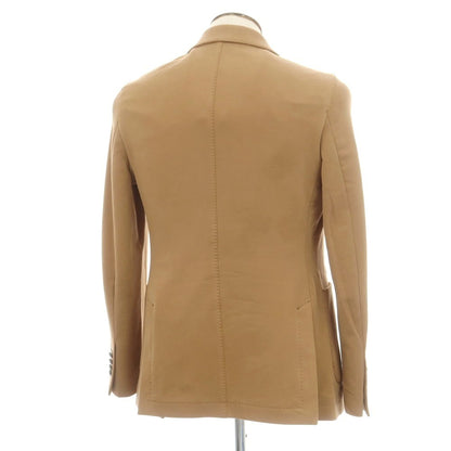 【中古】チルコロ1901 CIRCOLO 1901 コットン ジャージー ダブル6B カジュアルジャケット キャメル系【 50 】【 状態ランクB 】【 メンズ 】