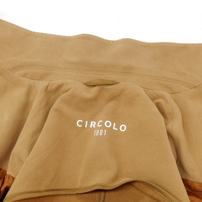 【中古】チルコロ1901 CIRCOLO 1901 コットン ジャージー ダブル6B カジュアルジャケット キャメル系【 50 】【 状態ランクB 】【 メンズ 】
