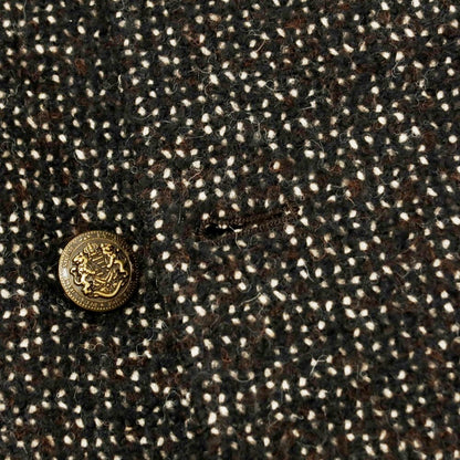 【中古】タリアトーレ TAGLIATORE ウール ダブル6B テーラードジャケット ブラウンxブラック【 52 】【 状態ランクB 】【 メンズ 】