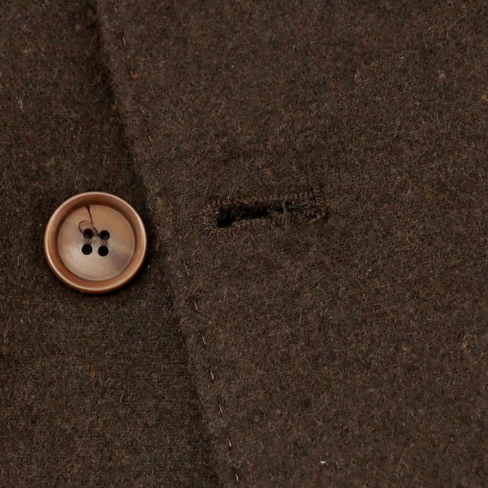 【中古】ベルネーゼ BERNESE MILANO ポリエステルウールレーヨン ダブル6B カジュアルジャケット ダークブラウン【 50 】【 状態ランクB 】【 メンズ 】