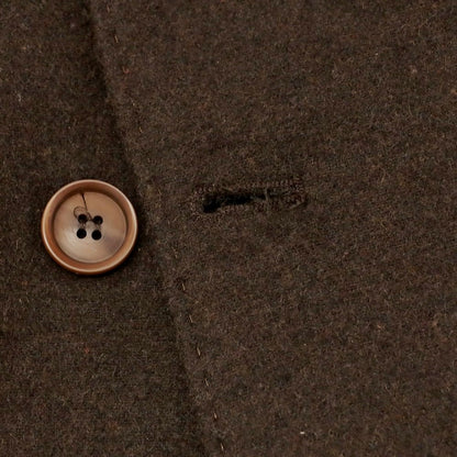 【中古】ベルネーゼ BERNESE MILANO ポリエステルウールレーヨン ダブル6B カジュアルジャケット ダークブラウン【 50 】【 状態ランクB 】【 メンズ 】